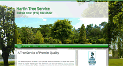 Desktop Screenshot of hartin-treeservice.com